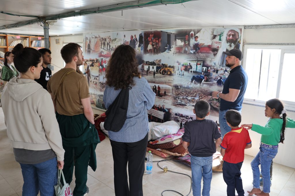 Volunteer in the Community Development Program in Syria
